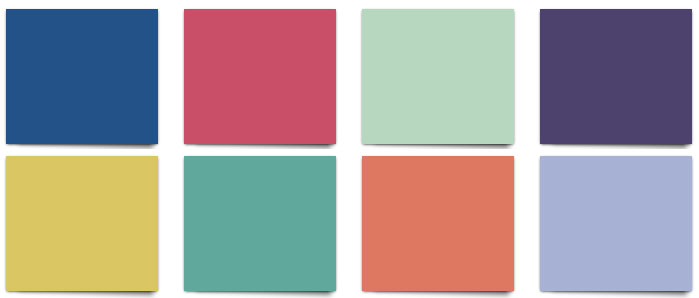 Interior & Exterior Colors Chart