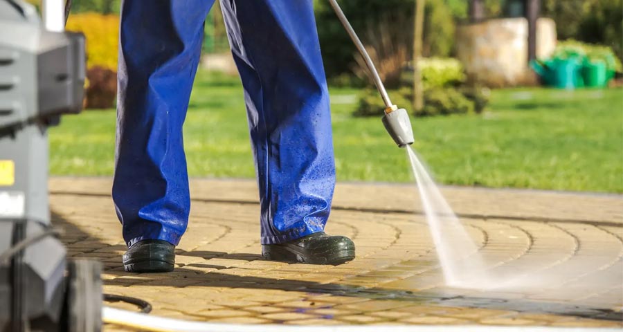 Walkway Pressure Washing